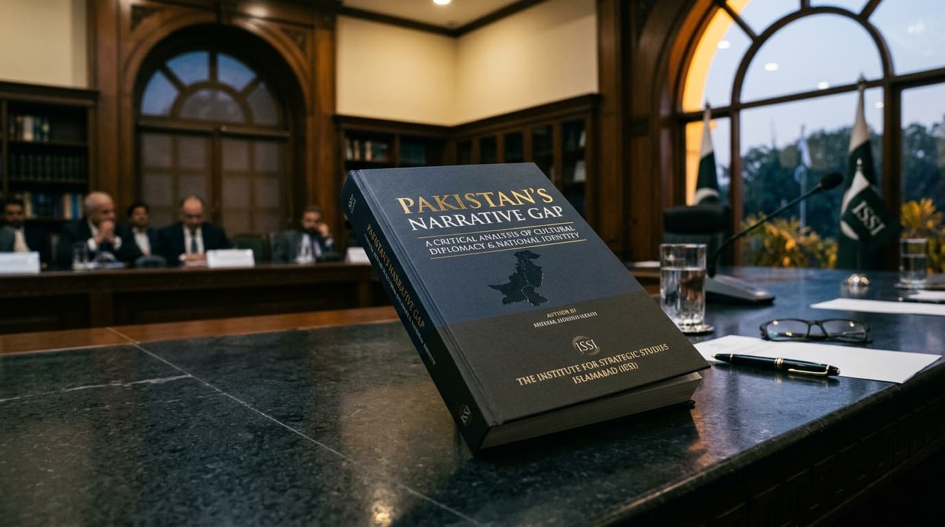 Founding paper monograph Pakistan's Narrative Gap in an Islamabad diplomatic institute